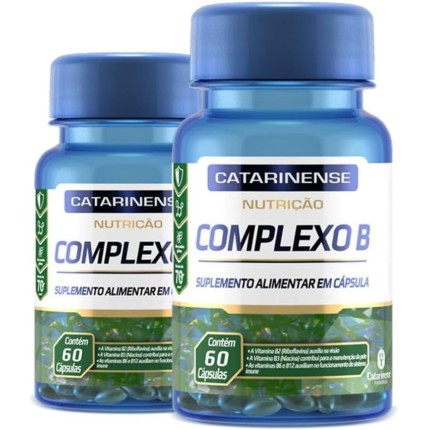 Kit 2 Complexo B Catarinense Pharma 60 Cápsulas