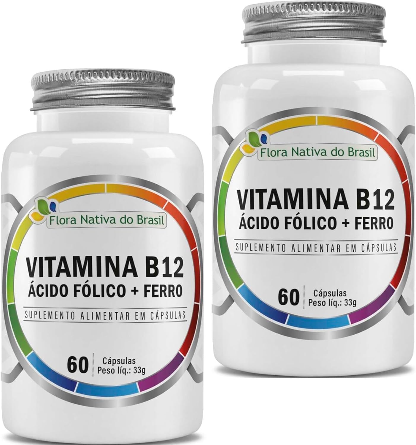 Kit-2uni-de-Vitamina-B12-Acido-Folico-Ferro.jpg Kit 2uni de Vitamina B12 + Ácido Fólico + Ferro 60 Capsulas - Flora Nativa