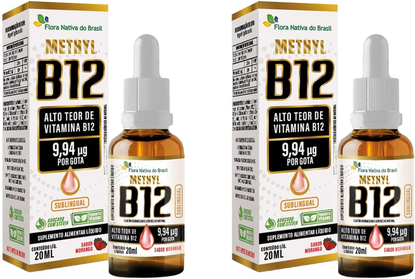 Kit-2x-Vitamina-B12-Sublingual-Metilcobalamina-994-mcg-por-gota.jpg Kit 2x Vitamina B12 Sublingual (Metilcobalamina) 9,94 mcg por gota 20ml - Flora Nativa Sabor:Morango