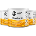 Kit 3 Vitamina B12 Ocean Drop Vegana 60 Comprimidos