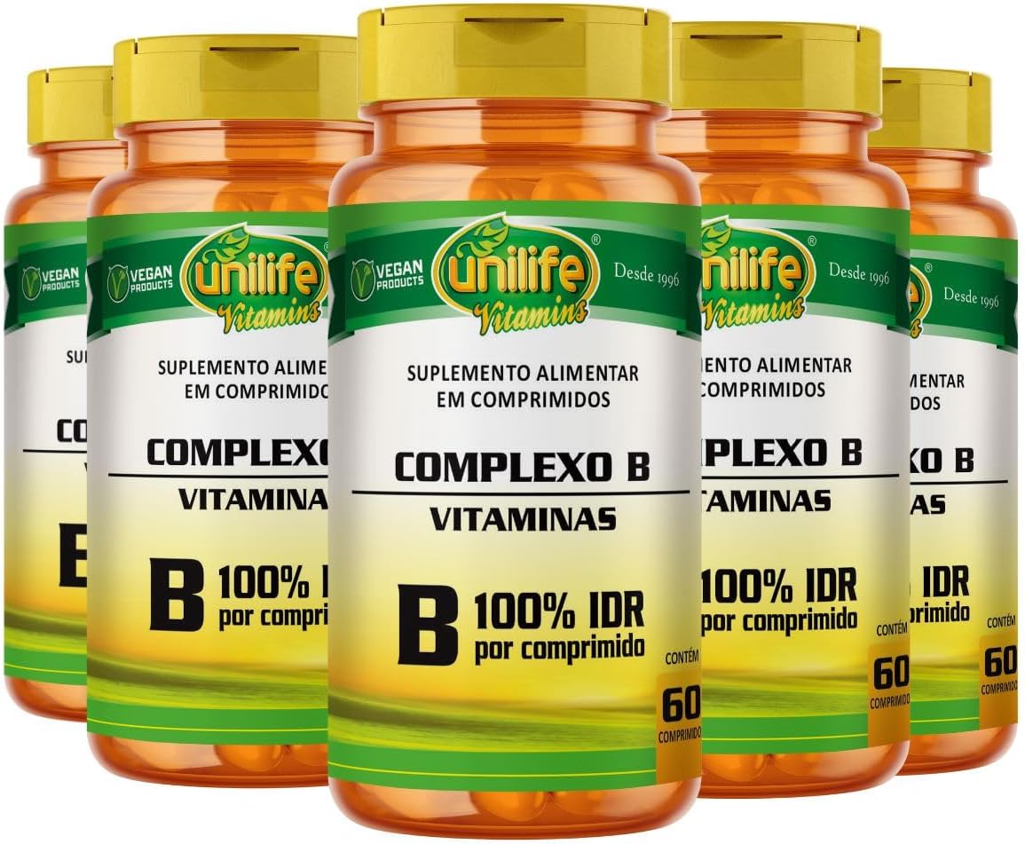Kit-5-Complexo-B-60-Capsulas-Unilife.jpg Kit 5 Complexo B 60 Cápsulas Unilife