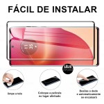 Kit Capa Anti Impacto para Motorola Edge 60 / Edge 60 Fusion Premium Transparente + Película 9H Curvado com Proteção Premium - Imagem 2