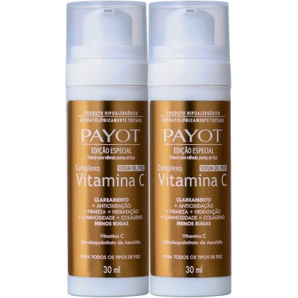 Kit Payot Complexo Vitamina C - Sérum Anti-Idade (2x30ml)