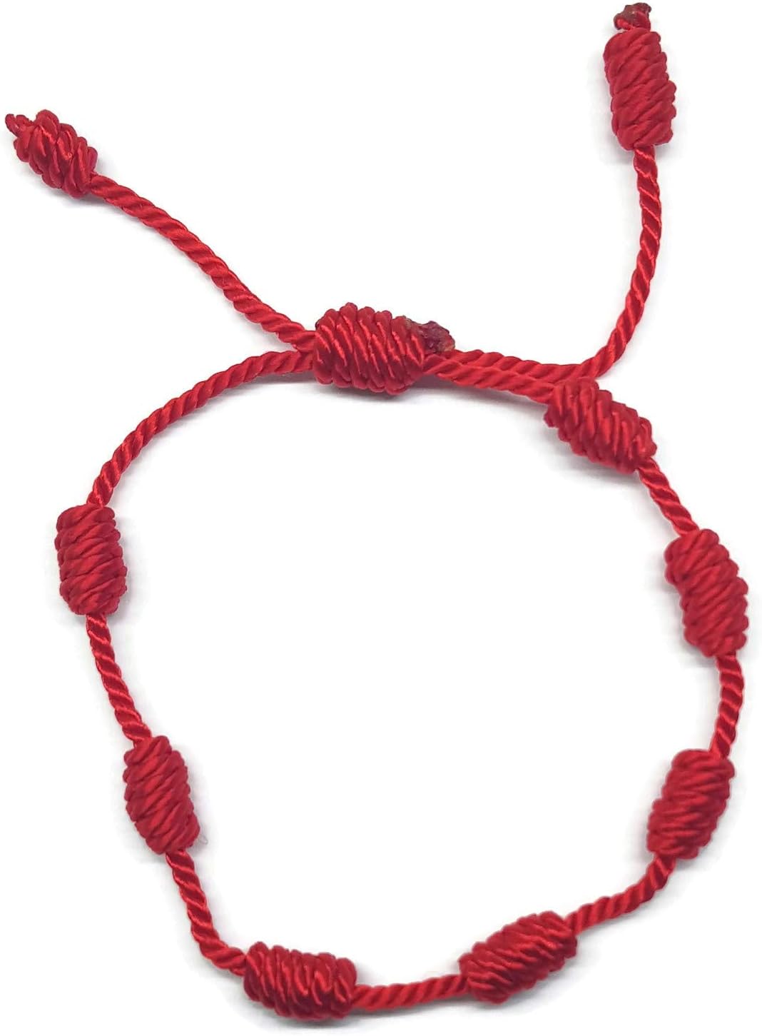MYSTIC-JEWELS-By-Dalia-–-Pulseira-Kabbalah-–-7-nos.jpg MYSTIC JEWELS By Dalia – Pulseira Kabbalah – 7 nós de fio vermelho – Unissex – Ajustável – Proteção para os olhos – Boa sorte – Boa sorte