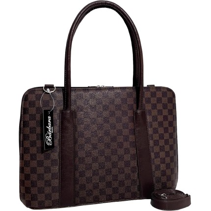 Maleta Executiva Feminina Pasta Notebook Tablet Bolsa Social Casual Laptop Ombro Transversal 14 15 15.6 15,6 16 17 Polegadas