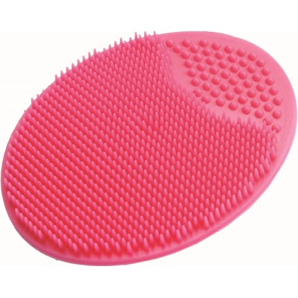 Marco Boni Limpador De Pincéis De Maquiagem Em Silicone Com Ventosa 8466 Rosa 1 Unidade