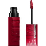 Maybelline NY SuperStay Vinyl Ink Batom Líquido, Longa Duração, Acabamento Vinil Espelhado e Efeito Gloss, Brilho Instantâneo, Conforto para os Lábios, Fórmula Vegana, Cor Royal 4,2ml