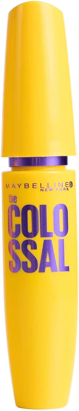 Maybelline-NY-The-Colossal-Volum-Express-Mascara-de-Cilios-Lavavel.jpg Maybelline NY The Colossal Volum' Express, Máscara de Cílios Lavável, 9x mais Volume por até 24h, Fórmula com Colágeno para Definição Intensa, Não Empelota, Cor Preto, 8ml