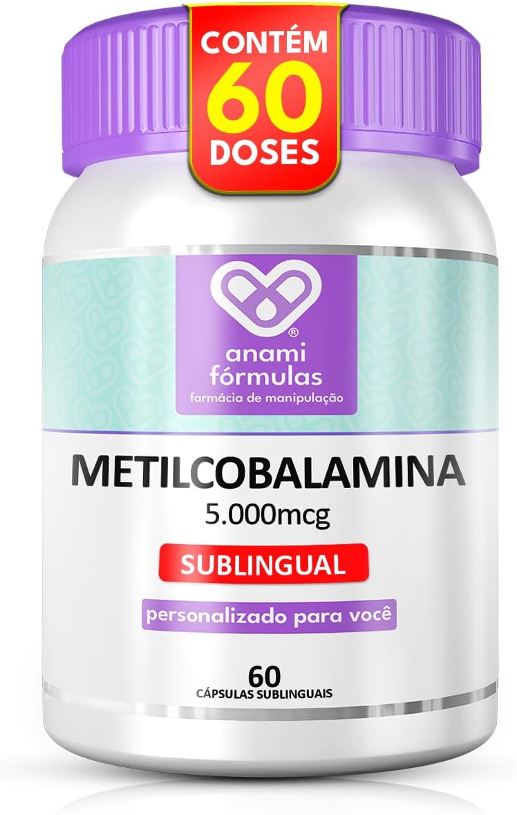 Metilcobalamina-5000mcg-MAX-DOSE-B12-Ativa-SUBLINGUAL-de-Absorcao-Rapida.jpg Metilcobalamina 5.000mcg MAX DOSE B12 Ativa SUBLINGUAL de Absorção Rápida – 60 Cápsulas - Suplemento Alimentar Sublingual
