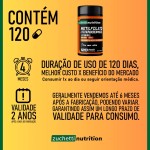 Metilfolato Ácido Fólico 800mcg 120 Cápsulas Vitamina B12 B6 Original zuchetti nutrition - Imagem 2