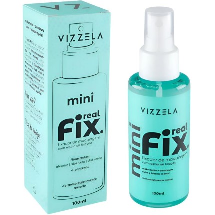 Mini Fixador de Maquiagem Real Fix Vizzela 100ml