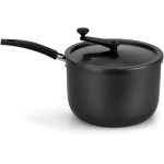 Multiflon Panela para Pipoca Pipoqueira 22 Centimetros Grafite Aluminio Antiaderente, Linha Versátil Resistente Durável e Saudável