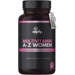 Multivitamínico AZ Mulher Completo com 13 Vitaminas e 9 Minerais Vitamina A C D E B7 B12 60 Cápsulas 500mg Premium Capfy. Nutrition