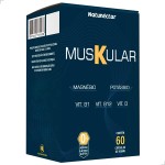Muskular - Potássio, Vitamina D Vitamina B1 Vitamina B12 C/60 Cápsulas