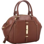 Nine West Bolsa de mão com textura retirada, Nutella, One Size - Imagem 2