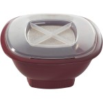 Nordic Ware Pipoqueira de micro-ondas, vermelha, 12 xícaras