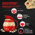 PIPOQUEIRA FITNESS DE MICROONDAS – SEM ÓLEO | SAUDÁVEL, RÁPIDA E EFICIENTE (Verde) - Imagem 2