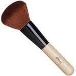Pincel Marfim para Pó, Belliz, Preto/Bege/Marrom