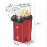 Pipoqueira Eletrica 110v BAK POP TIME 1200W 60g Pipoca Sem Oléo