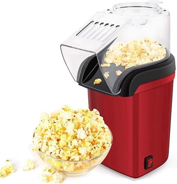 Pipoqueira-Eletrica-Vermelha-Sem-Oleo-Saudavel-110V-1200W-Ar-Quente.jpg Pipoqueira Elétrica Vermelha Sem Óleo Saudável 110V 1200W Ar Quente Totalmente Automática Popcorn