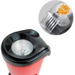 Pipoqueira Elétrica de Ar Quente, 1200W, Vermelha, Máquina para Fazer Pipoca sem Óleo, 27x11,5x12cm, com Colher Dosadora, 220V - Imagem 2
