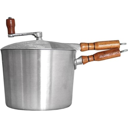 Pipoqueira profissional com tampa em alumínio fundido 3,7 litros - Cajamag