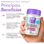 Piridoxal Fosfato+Vit.B9+Vit.B12 Ativas 3x 1000mcg 120cp Sublingual - Imagem 2