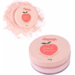 Pó Solto Finalizador Dapop - Maquiagem Ultrafina Pêssego - Controle de Oleosidade e Poros - Sem Flashback - Translúcido