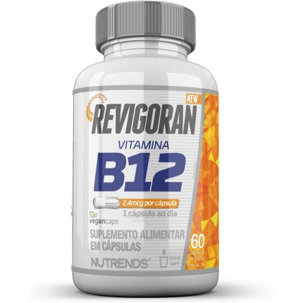 Revigoran Vitamina B12 2,4mcg - 60 CAPS, Nutrends