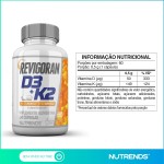 Revigoran Vitamina D3 2000UI + K2 229% IDR 60 cápsulas, Nutrends - Imagem 2