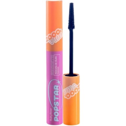 Ruby Rose Máscara de Cílios Bombastic Popstar, Volume e Definição Intensa 8ml