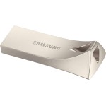 SAMSUNG Flash Drive USB BAR Plus 3.1, 128 GB, 400 MB/s, invólucro de metal resistente, expansão de armazenamento para fotos, vídeos, música, arquivos, MUF-128BE3/AM, prata champanhe - Imagem 2