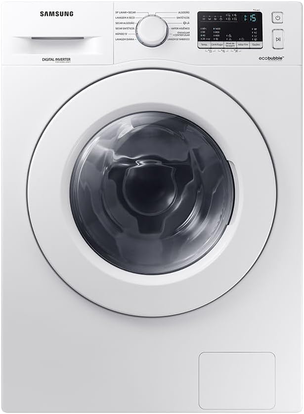 Samsung-Lava-e-Seca-Digital-Inverter-Ecobubble-WD10M-Branca-101kg.jpg Samsung Lava e Seca Digital Inverter Ecobubble™ WD10M Branca 10.1kg 127V