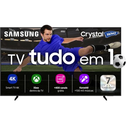 Samsung Smart TV 50" Crystal UHD 4K U8600F 2025