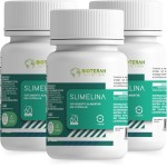 Slimelina 180 Cápsulas BIOTERAH Complexo Vitamina B Extrato de Laranja Moro Cafeína Magnesio e Vitaminas C e D3