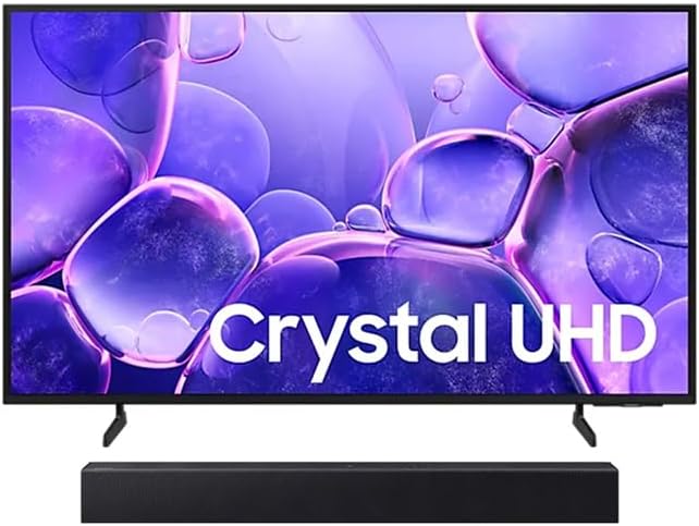 Smart-TV-43-Crystal-UHD-4K-U8600F-2025-Soundbar.jpg Smart TV 43" Crystal UHD 4K U8600F 2025 + Soundbar B400F/ZD