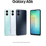 Smartphone Samsung Galaxy A06 128GB, 4GB RAM, Processador Octa-Core, Bateria de 5000mAh, Tela Infinita de 6.7", Câmera Traseira Dupla, Dual Chip - Branco - Imagem 2