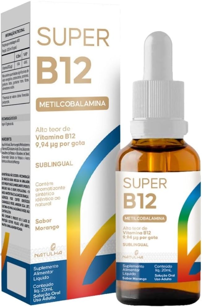Super-Vitamina-B12-Metilcobalamina-Sublingual-20ml-Natulha-Morango.jpg Super Vitamina B12 Metilcobalamina Sublingual 20ml - Natulha (Morango)