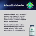 Suplemento Adenosilcobalamina (Vitamina B12) 1Mg - 120 Cápsulas de Tapioca Sublingual - Imagem 2