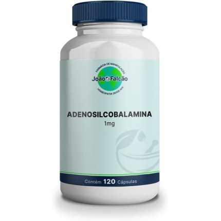 Suplemento B12 Adenosilcobalamina 1mg - 120 Cápsulas Sublinguais