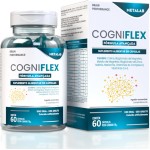Suplemento Cogniflex Colina Vitaminas do Complexo B Proteínas, Zinco, Magnésio 60 capsulas, Metalab