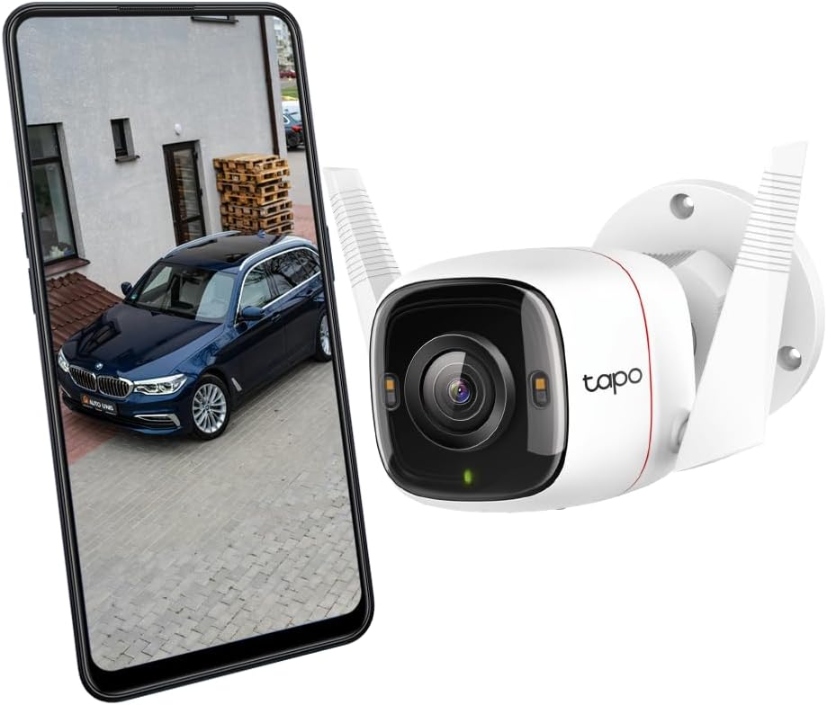 Tapo-C320WS-camera-de-seguranca-externa-2K-QHD-visao-noturna.jpg Tapo C320WS câmera de segurança externa 2K QHD visão noturna colorida detecção de movimento com IA IP65, áudio bidirecional MicroSD até 512Gb (não incluso) gravação em nuvem Alexa e Google App Tapo