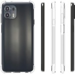 USTIYA Capa para Motorola MOTO Edge 20 Lite Case Uso Resistente, Bumper Absorção Choques em TPU Transparente capinha Protector Câmera Espessamento nas Quatro Pontas da Carcasa - Imagem 2