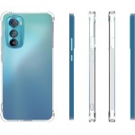 USTIYA Capa para Motorola Moto Edge 30 5G Capa de Uso Resistente, Bumper de Absorção de Choques em TPU Transparente, Protector da Câmera, com Espessamento nas Quatro Pontas da Carcasa. - Imagem 2