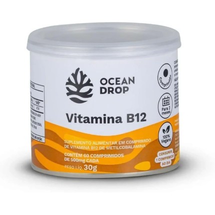 VITAMINA B12 500MG 60 TABLETS