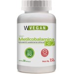 Vitamina B12 Metilcobalamina 9,94mcg 30 capsulas WVegan Vegano
