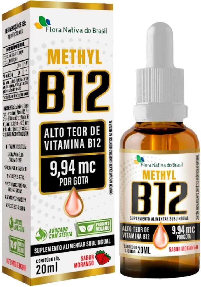 Vitamina-B12-Sublingual-Metilcobalamina-994-mcg-por-gota-20ml.jpg Vitamina B12 Sublingual (Metilcobalamina) 9,94 mcg por gota 20ml - Flora Nativa Sabor:Morango