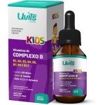 Vitamina Complexo B Kids Líquida 60ml com 60 Doses - Uvits