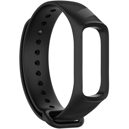 123Smart – Pulseira de silicone Compativel com Gear Fit E – Conforto e Durabilidade – Cor Preto