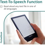 PocketBook - Verse Pro - Leitor de E-Book - Tinta eletrônica - 6 polegadas - 16 GB - Vermelho - Imagem 5